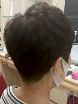ヘアークリアー 春日部 ミセス 首元すっきり軽やかショートスタイル 美シルエット