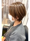 【PD海口】30代40代50代60代◎小顔絶壁解消ショート　304