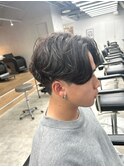 ニュアンスデザインフェザーパーマシャドウカルマパーマ/新潟