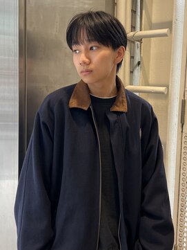 ゼストプール(ZEST POOL) シースルーマッシュ　マッシュ　メンズカット