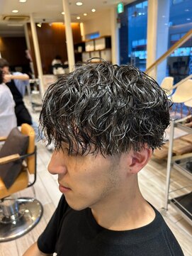 クラップス 横須賀中央店(CLAPS) ツイストスパイラルパーマツイストパーマメンズマッシュパーマ