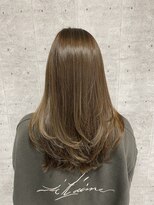 アッシュ 下丸子店(Ash) レイヤーカット×オリーブベージュ