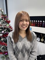 エミュ(emu) 透明感たっぷりミルクティーベージュ！