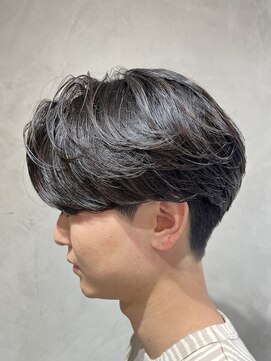 ニコ トウキョウ ヨコハマ(nico) センターパートニュアンスパーマ