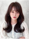 【福岡初出店☆AFLOAT 福岡】小顔前髪ありくびれレイヤーカット