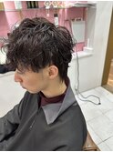 ゆるふわメンズシャドウパーマ