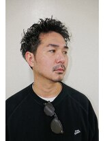 ルックグッドストア(LOOK GOOD STORE)&nbsp;メンズカットアップバングスペインカールスパイキーショート