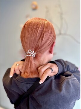 アクセント(ACSENT) ピンクオレンジカラー