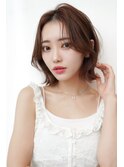 くびれボブ/小顔/レイヤーボブ/大人かわいい/20代30代