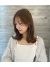 【chisa／ご新規様限定】透明感カラー＋似合わせカット ￥10,560