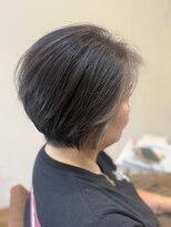 ラビアンフルール(La vie en Fleurs)&nbsp;生え際ブリーチボブ