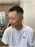 メンズカットフェードスキンフェードクロップバーバー