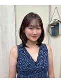 ナチュラル韓国レイヤー/トリートメント/髪質改善/新宿/代々木