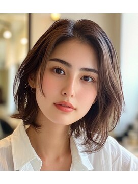 ルシードスタイル アウラ 松戸市五香(LUCIDO STYLE Aura) うる艶サラサラショート【松戸#五香#白髪染め#カラー#髪質改善】