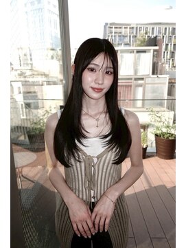 ヌル 表参道本店(Null) レイヤーカット/ケアブリーチ/ブリーチカラー/表参道/原宿