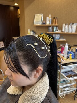 ジール 美容室Zeal ヘアセット