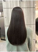 リーフベージュくすみ透明感カラー