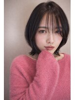 ループスケア(Roops CARE)&nbsp;シースルーバング×小顔レイヤー ナチュラルボブ