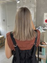 ラック(LUCK)&nbsp;バレイヤージュ/船橋/ハイトーン/ケアブリーチ/似合わせカット