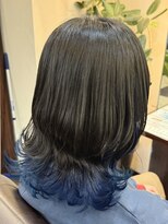 キャラ 池袋本店(CHARA)&nbsp;ウルフカットにインナーデザイン/レイヤーカット