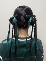シー(See.)&nbsp;ツインお団子アレンジ