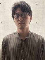 ガレージ バイ グリーン 表参道 原宿(Garage by green)&nbsp;【SHUN】大人のセンターパート