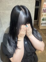 キャラ シャローネ 池袋(Chara Chalone)&nbsp;個性/かわいい/チャコールグレー/透明感/インナー【たいし】