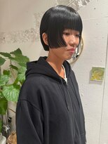 クリアーオブヘアー 栄南店(CLEAR of hair)&nbsp;顔周りプツッとミニボブ/osumi