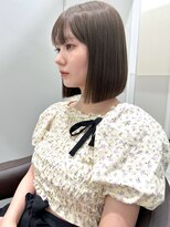 ヴィヴィー 福岡天神店(VIVIE)&nbsp;顎下3cmタッセルボブ ×クリーミーベージュ
