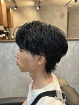 ザ クラン バイ ヘッドライト 仙台長町店(THE CLAN by HEADLIGHT) 【人気メンズパーマ】センターパート×ツイスパ