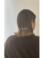 ファーストエンド 三ツ屋店(1st END.)&nbsp;外ハネ　外ハネボブカット