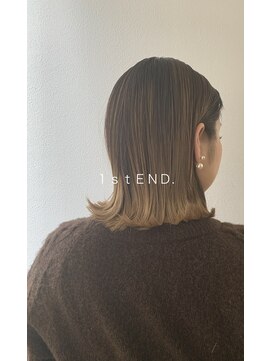 ファーストエンド 三ツ屋店(1st END.) 外ハネ 外ハネボブカット