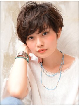 ロロ(ro-ro) plumyイルミナx外ハネボブxアッシュブラウンxネオウルフ