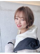 ヘッズ 高木瀬店(HEADS) 丸みボブヘアー