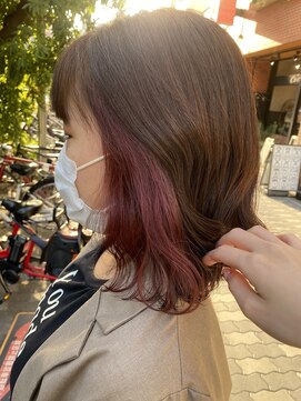 ココット 京橋店(cocotte) インナーカラーピンク