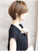 ボブミディアム髪型【30代40代50代】ストレートパーマ248