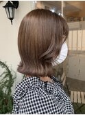 ぱつっとbob × maron brown