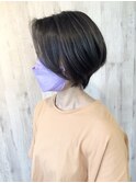 ツヤ感ショートボブ