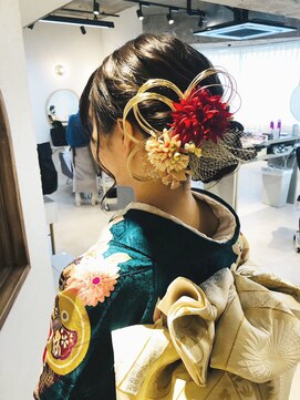 ティダスマイル(tida smile) 成人式／卒業式 ヘアメイク ヘアセット お客様スタイル