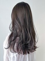 アイティーバイアルバム 下北沢店(IT by ALBUM)&nbsp;ブリーチなしオリーブグレージュレイヤー_ba409632