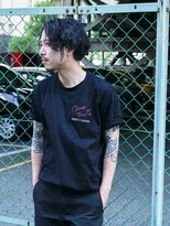 クラスコウベ 三宮店(Krass kobe)&nbsp;ツイストスパイラルツーブロックマッシュショート【上野　竜司】