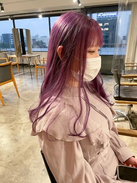 ザ オーダー(THE ORDER) ハイトーンパープルカラー/ロング/ケアブリーチ/ダブルカラー