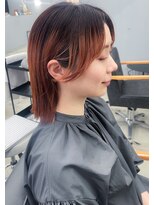 ノード(NODO) 切りっぱなしボブのグラデーションカラー