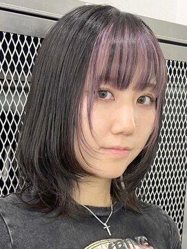 ウィコ 新宿(WICO) バングインナーラベンダー[新宿駅/モード/ダブルカラー]