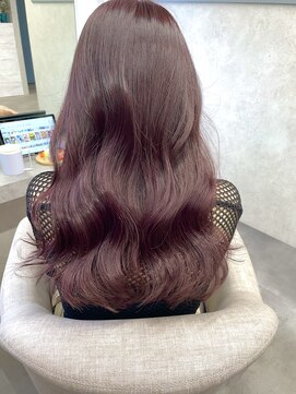 ランド 千葉(land) ピンク イルミナ　ブリーチなしカラー