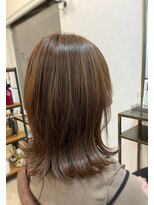 オルオル(OluOlu)&nbsp;ミディアムヘア×デザインカラー〔八戸,田向〕