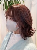 【tricca代官山】ミディアムレイヤー/外ハネボブ