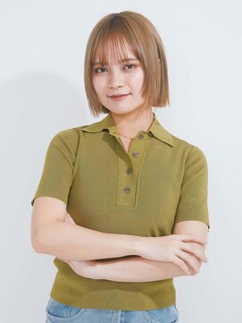 オンク 新宿(onk) ミディアムヘア/ショコラベージュ/ボブルフ/新宿駅