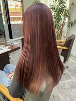 プライマル 稲毛店(PRIMAL)&nbsp;イメチェンチェリーブラウンフェミニンモードダークアッシュ