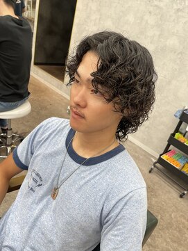 リミットバイアフィナー 大宮店(limit by Afinar) グランジパーマ　メンズパーマ　ミディアム